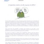 thumbnail of LettrePrésidente10-2017