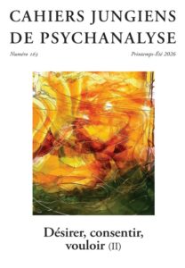 Cahier jungiens de psychanalyse n°163